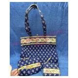 3pcs Vera Bradley bags & wallets (Maison Blue)