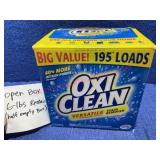Oxi Clean laundry detergent (6-lbs) open box