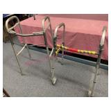 (2) Folding aluminum walkers