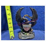 Old Eagle cast iron bookend