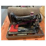 Antique Singer breadbox sewing machine