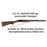 Nice Hatfield 410-ga O/U shotgun 28in (unfired)