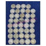 (39) Old Buffalo Nickels (various loose)
