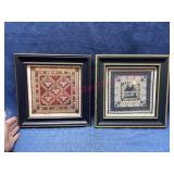 (2) Mini Quilt pictures (not actual quilts)