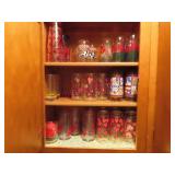Big Lot of various drinking glasses in cab (Laundr