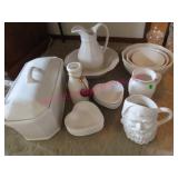 Pfaltzgraff Lot H (White Heritage various)LR floor