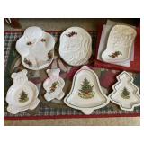 Pfaltzgraff Christmas Heritage 7 platters BR1