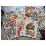 (7) 1980s Frame-Tray Puzzles (ages 3-7) BR2