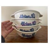 (4) Pfaltzgraff 2-handle bowls