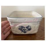 Pfaltzgraff Square Basket Weave Planter