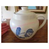 Pfaltzgraff Cookie Jar w/ 1 handle USA