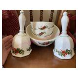 6pc Pfaltzgraff Christmas Heritage pieces BR1