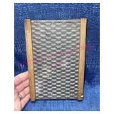 Ant. Wee Gee Board little washboard 5x7.5
