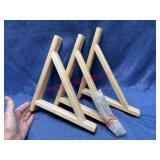 (3) Wood brackets