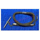 Victorian Mourning Hair watch chain late 1800
