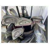 Ping ISI golf club irons set, drivers, bag
