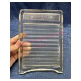 Antique Midget Washer small glass washboard