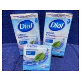 (20) New Bars Dial Soap Antibacterial Spring Water