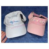 New "dog mom" hat  w/ tags & "Friends" visor