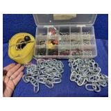 (2) 55in new chains (RG3), Misc Screws, 1/2 Strap