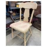 Primitive wooden chair