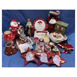 Lot: Christmas decorations (Santa plates)