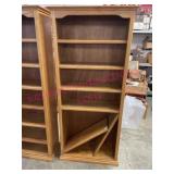 Oak 6ft bookshelf (30in wide) adjustable shelves
