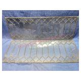 (2) Stained Glass pieces (30in x 11in)