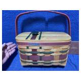 2008 Longaberger Christmas Coll Wrap It Up basket