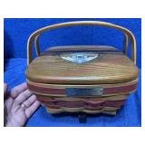 1993 Longaberger Christmas Coll Bayberry & lid