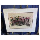 Nice Joan Miro Lithograph 22x28 'Ma de Proverbis'