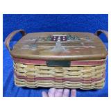 2002 Longaberger Christmas Coll Traditions basket