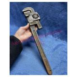 Trimo 18in pipe wrench (good old tool)