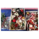 (2) Boxes of Christmas ornaments
