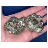 (2) Pyrite Fools Gold clusters #3