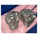 (2) Pyrite Fools Gold clusters #2