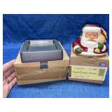 Longaberger chimney topper & stocking holder