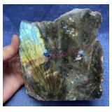 Lrg Natural Labradorite Crystal Stone (3-lbs)