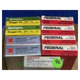 Various 20-gauge Slugs (45 shells) 2.75-in