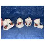 (4) Pfaltzgraff Heritage Ornaments