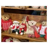 (6) Christmas Bears