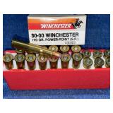 Winchester 30-30 ammo (14 rounds) 170-grain