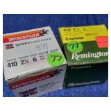 Winchester-Rem 410-gauge ammo (36 shells) 2.5-in