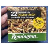 Remington 22-cal ammo (550 rounds) Hollow Points