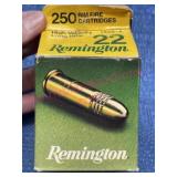 Remington 22-cal LR ammo (240 rounds) Open Box
