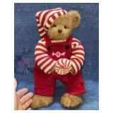 Bearington Collection Peter Peppermint teddy bear