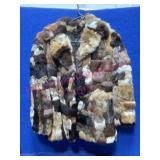 Ladies Vtg Rabbit Fur Jacket (sz Med)