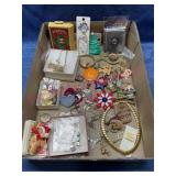 Vtg Costume jewelry -Bear pins -misc