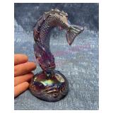 Fenton Fish Figurine (purple iridescent)