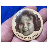 1935 Shirley Temple pocket mirror - nice